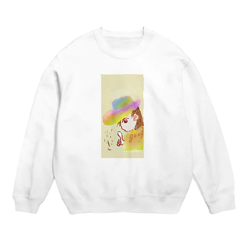 goodにーやん Crew Neck Sweatshirt