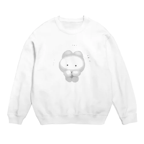 主張するうさ Crew Neck Sweatshirt