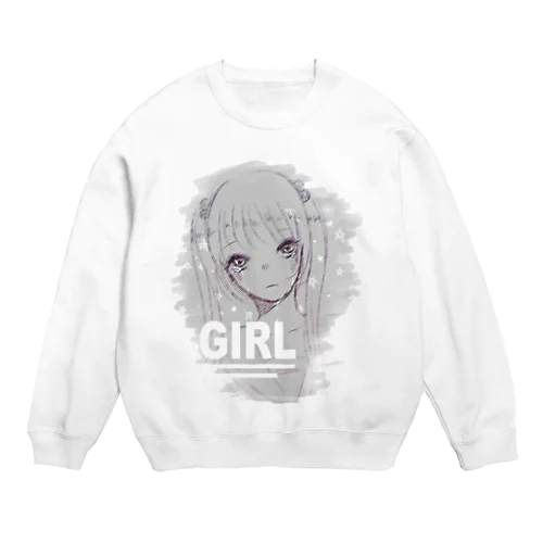 女の子 Crew Neck Sweatshirt