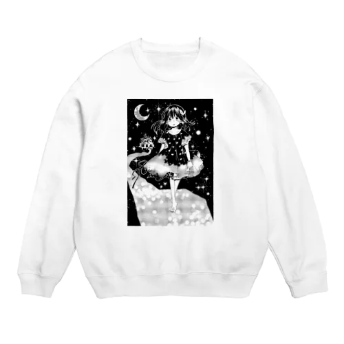 【ない漫画】ない魔女っ子のまんが Crew Neck Sweatshirt