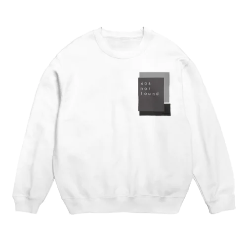 404 not found Crew Neck Sweatshirt