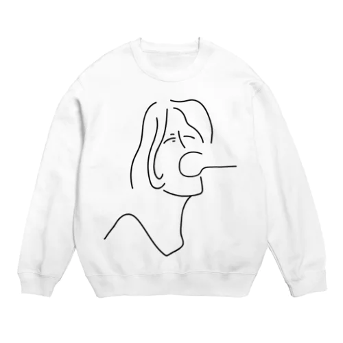 ぐにゃんじの始まり Crew Neck Sweatshirt