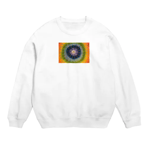 83猫🕉曼荼羅 Crew Neck Sweatshirt