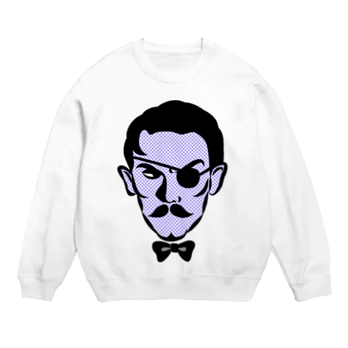 悪のおっさん Crew Neck Sweatshirt