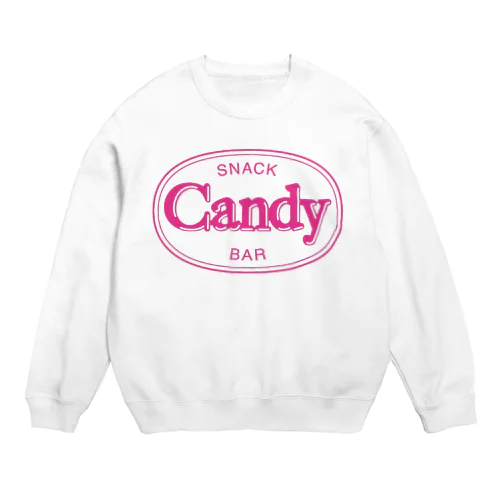 岡山Candy Crew Neck Sweatshirt
