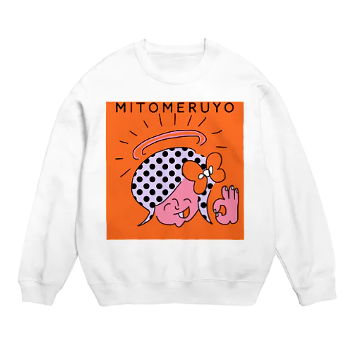 MITOMERUYO Crew Neck Sweatshirt