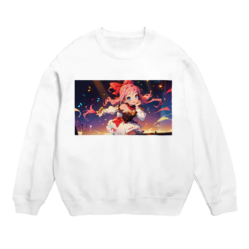 大阪少女 Crew Neck Sweatshirt