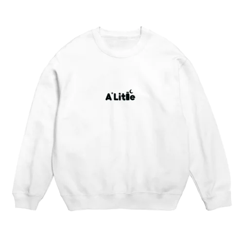 A little ブランドロゴ Crew Neck Sweatshirt