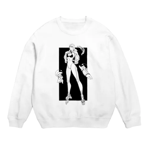 3人家族 Crew Neck Sweatshirt