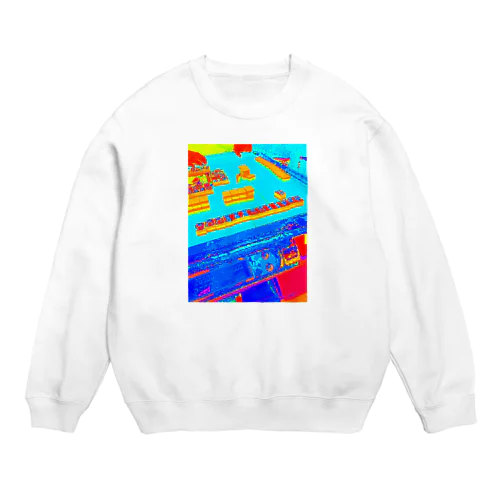 Dead wall draw Crew Neck Sweatshirt