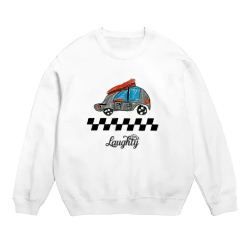 小さなアーティスト　お気に入りのクルマ１ Crew Neck Sweatshirt