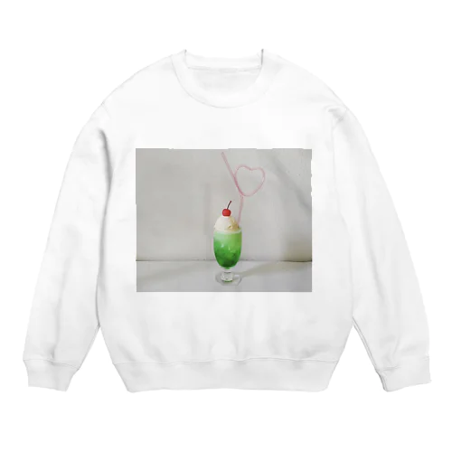 嫌いなあの子はソーダフロート Crew Neck Sweatshirt