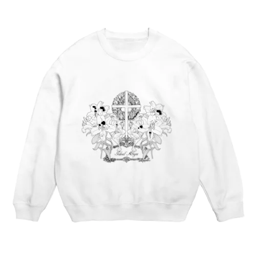 百合の葬列 Crew Neck Sweatshirt