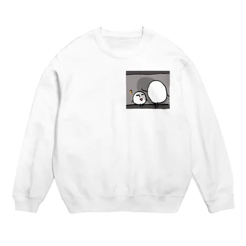 壁ドン？ Crew Neck Sweatshirt