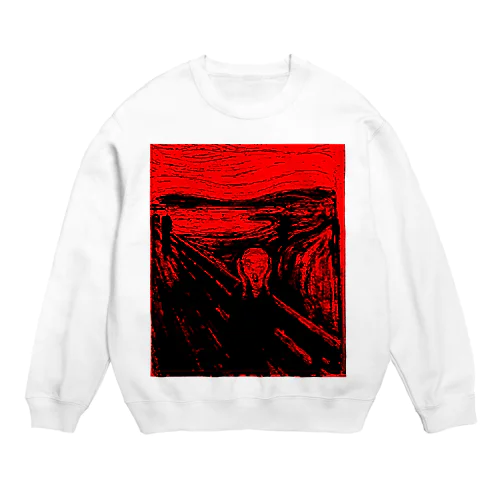 アカイサケビ Crew Neck Sweatshirt