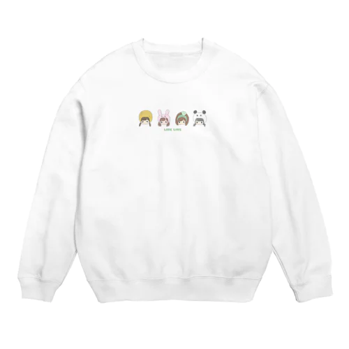 LINE LIVE Ver.四天王 Crew Neck Sweatshirt