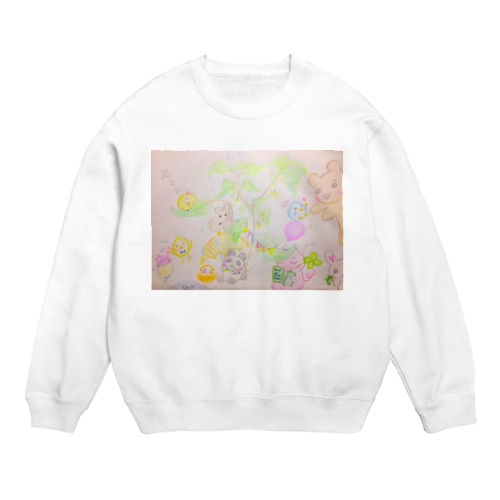 Inochi no ki (kyu-kyunzシリーズ) Crew Neck Sweatshirt