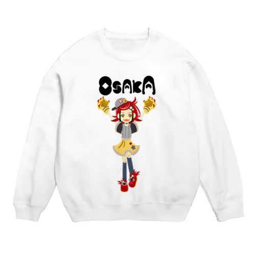 オーサカガール Crew Neck Sweatshirt