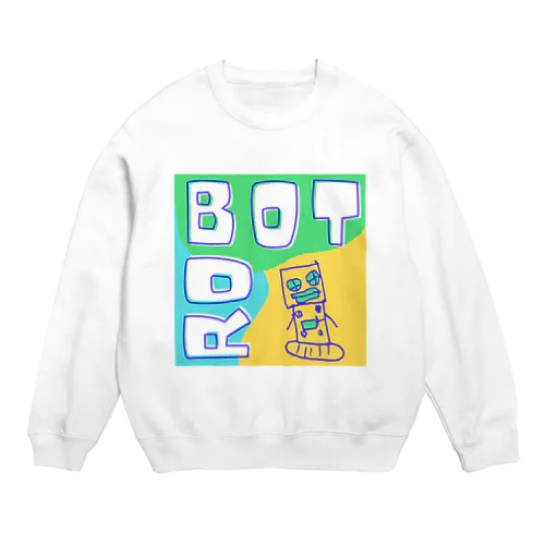 ゆるカワ革命BOT BOY Crew Neck Sweatshirt