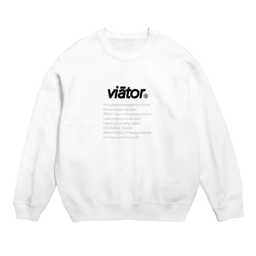 viātor octo around childhood Crew Neck Sweatshirt