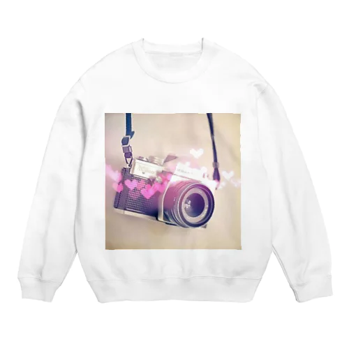 可愛いカメラ Crew Neck Sweatshirt