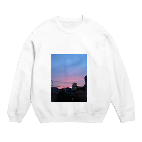 夕暮れ Crew Neck Sweatshirt