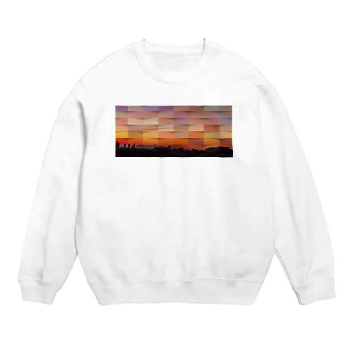 Sunset_to you Crew Neck Sweatshirt