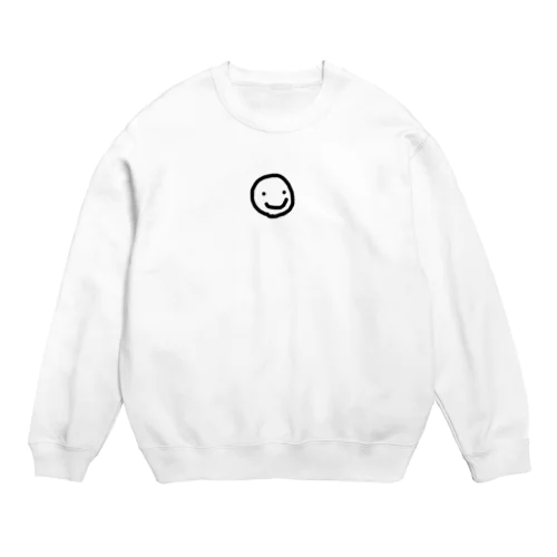 シンプルニコちゃん Crew Neck Sweatshirt