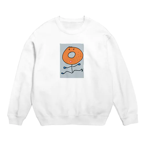 ドー・なつ夫 Crew Neck Sweatshirt