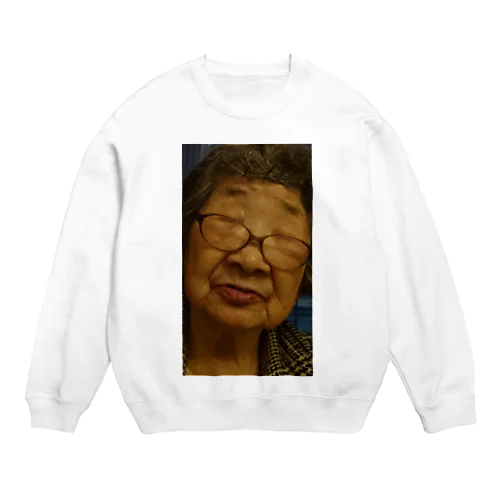 おばぁちゃん Crew Neck Sweatshirt