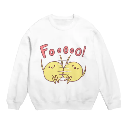 ながまるさん＊Fooo！ Crew Neck Sweatshirt