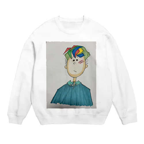 カラフルくん Crew Neck Sweatshirt