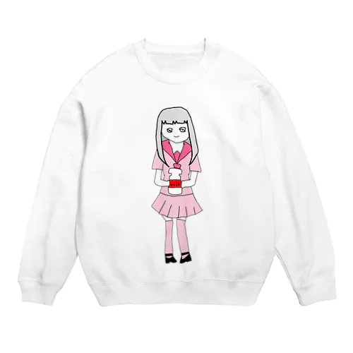 みるくちゃん Crew Neck Sweatshirt