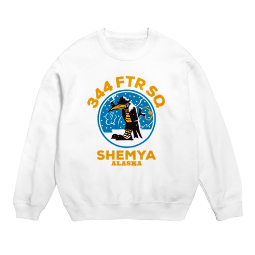 344th Fighter Squadron Crew Neck Sweatshirt