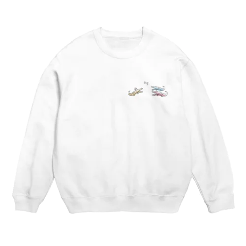 カラフルワ二 Crew Neck Sweatshirt