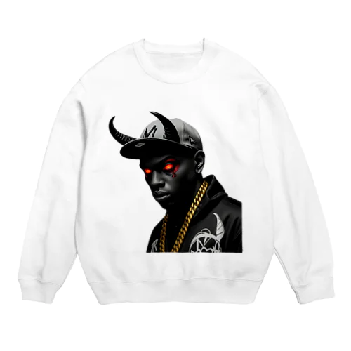 何者かが乗り移ったようだ Crew Neck Sweatshirt