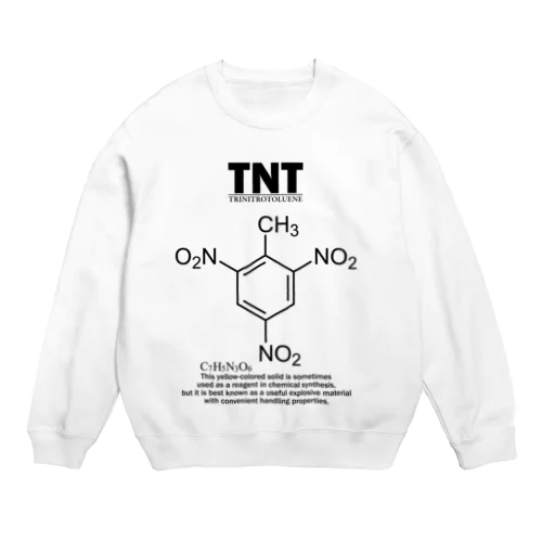 TNT(トリニトロトルエン：火薬・爆薬・爆発物)：化学：化学構造・分子式 スウェット