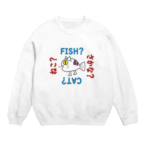 猫魚 Crew Neck Sweatshirt