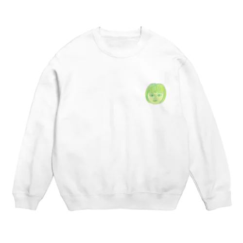 港町の少女 Crew Neck Sweatshirt