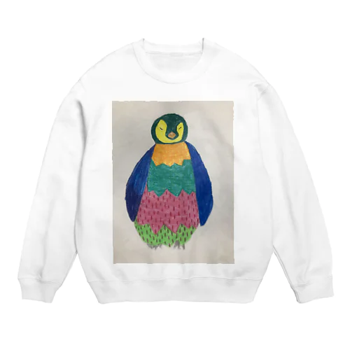 カラフルペンちゃん Crew Neck Sweatshirt