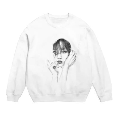 Negative Space Crew Neck Sweatshirt