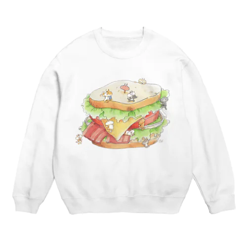 クラブサンドマウンテン Crew Neck Sweatshirt