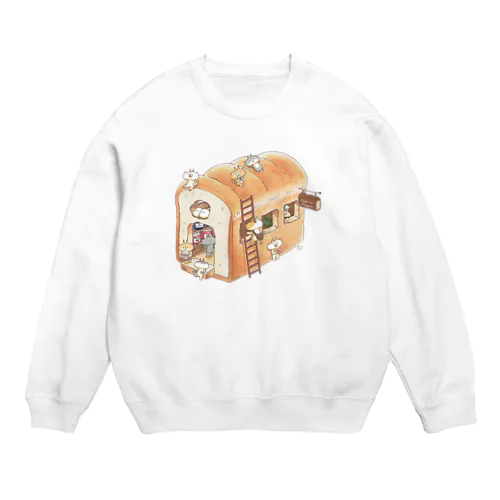 パンのジャム屋さん Crew Neck Sweatshirt