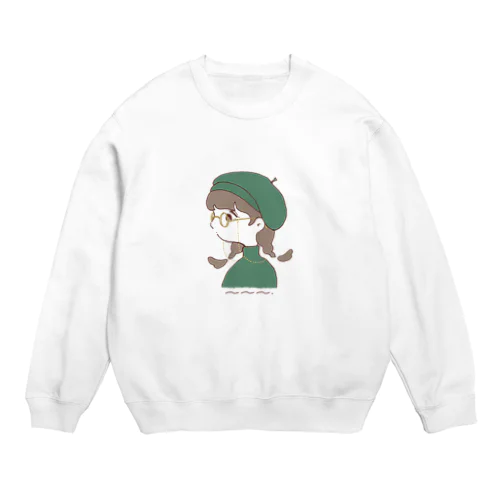 こっち向いてちゃん Crew Neck Sweatshirt