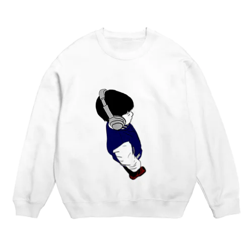 Ken ヘッドホンスタイル Crew Neck Sweatshirt