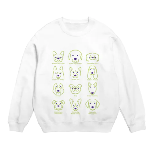 Dog&Dog01 Crew Neck Sweatshirt