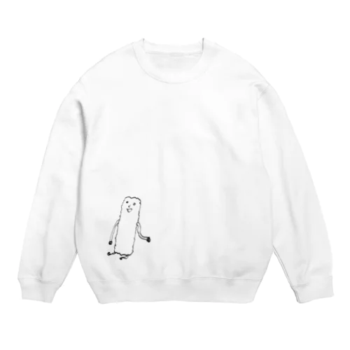 イカのテンプラ Crew Neck Sweatshirt