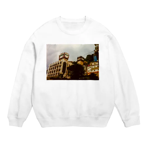 鹿児島 照国神社 ラブホテル Crew Neck Sweatshirt