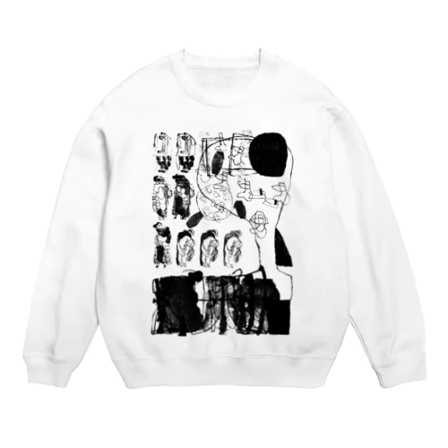 居留守1 Crew Neck Sweatshirt