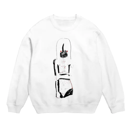 狭い Crew Neck Sweatshirt